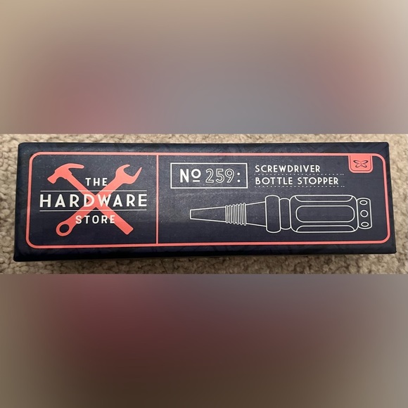 🆕 The Hardware Store Screwdriver Bottle Stopper (Blue) - Picture 2 of 3